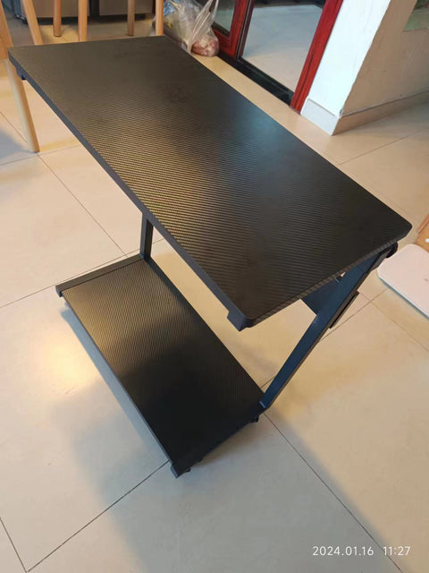 Adjustable height computer tower stand, double-layer ATX chassis CPU stand, movable computer gaming accessories with rollers